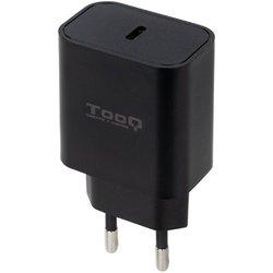 Cargador De Pared Tooq Usb-C Pd20W Negro