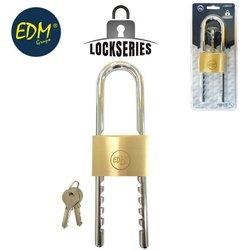 Edm Candado Adjustable Arch 60-160 Mm With 2 Keys