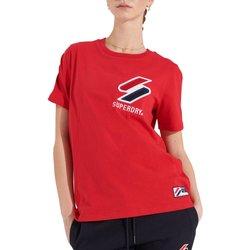 Camiseta Superdry Sportstyle Rojo Para Mujer