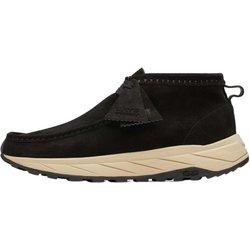 Zapatillas Clarks Wallabee Eden para hombre en color negro