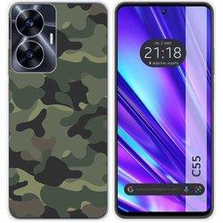 Funda Silicona Realme C55 Camuflaje