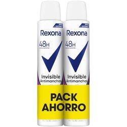 Desodorante REXONA Invisible 48 H Duplo