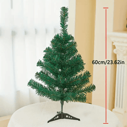 Árbol de Navidad Artificial. Árbol artificial navideño Economico, Árbol de Hoja PET, Árbol verde Navidad,  60cm 90cm 120cm 150cm 180cm 210cm Arbol barato Decoración Hogar, Jardin, Centro Comercial, Restaurante