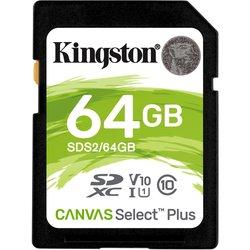 Kingston 64gb canvas select plus sd