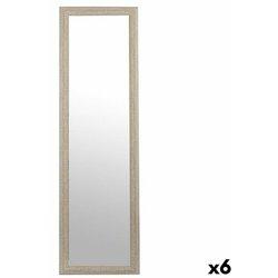 Espejo Gris Madera Cristal 38,3x3x135 cm (6 Unidades)