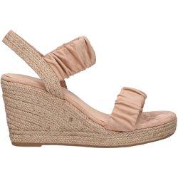 Sandalias de Mujer CHK10 Violeta Beige (39)