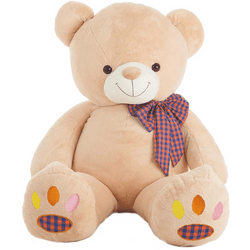 Peluche DISFRAZZES de Oso con Huellas (90 cm)