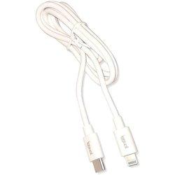 CABLE IGGUAL USB-C / LIGHTNING 1M WHITE