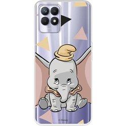 Funda para Realme C11 2021 Oficial de Disney Dumbo Silueta Transparente - Dumbo