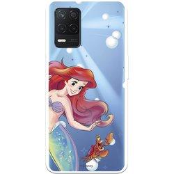 Funda para Realme 8 5G Oficial de Disney Ariel y Sebastián Burbujas - La Sirenita