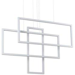 Lámpara colgante led decorativa integrada blanca, 93000k