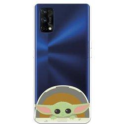 Funda para Realme 7 Pro Oficial de Star Wars Baby Yoda Sonrisas - The Mandalorian