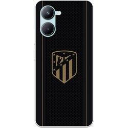 Funda para Realme C33 del Atlético de Madrid Escudo Dorado Fondo Negro  - Licencia Oficial Atlético de Madrid