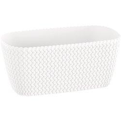 Jardinera splofy - 30x16x13 cm - blanco