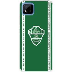 Funda Para Realme 8I Del Elche Cf Escudo Fondo Verde - Licencia Oficial Elche Cf