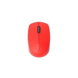 Ratón RAPOO M100 Silent (Bluetooth - Óptico - 1300 dpi - Rojo)