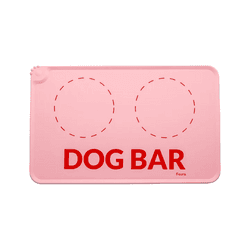 Alfombrilla comederos Fisura dog bar.