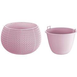 Maceta PROSPERPLAST Splofy Bowl (Morado - 29 x 29 x 19.5 cm)