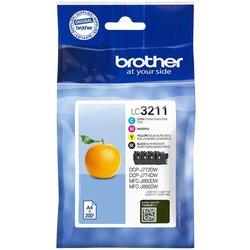 Pack 4 Cartuchos BROTHER LC3211VAL