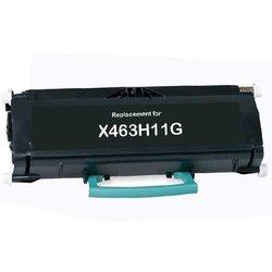 Tóner para Lexmark e460 Negro 15k (E460X11E / E460X31E / X463H11G / X463H21G)