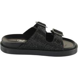 Mules con cuña para mujer Buffalo Sol Ari Glam - Vegan Glitter