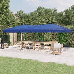 vidaXL Carpa para fiestas plegable azul 3x6 m