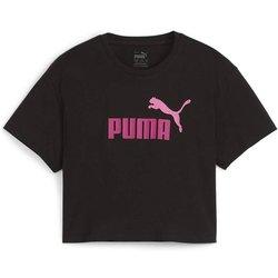 CAMISETA PUMA LOGO CROPPED NIÑA