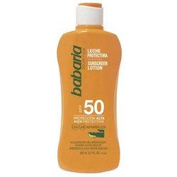 Leche Solar BABARIA Aloe SPF 50 (200 ml)