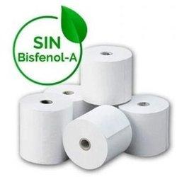 Rollo Papel Termico Generico 57x50 10U BPA/ 57 x 50mm/ 10 unidades