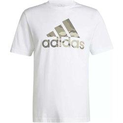 Camiseta de Hombre ADIDAS Corta Blanco (L)