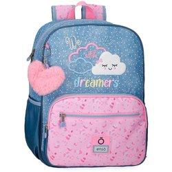 ENSO Mochila Escolar Poliéster Dreamer Azul