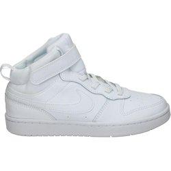 Zapatillas NIKE Court Borough Mid 2 Niños (33 - Blanco)