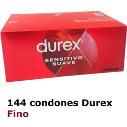 Durex Sensitivo Suave 144Uds