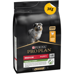 3 kg Pro Plan Puppy Medium Pollo pienso para Cachorros