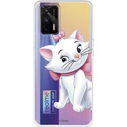 Funda para Realme GT Oficial de Disney Marie Silueta - Los Aristogatos