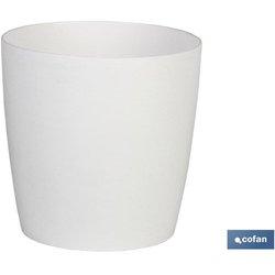 Maceta COFAN Camelia Blanco U (35 x 33 cm)