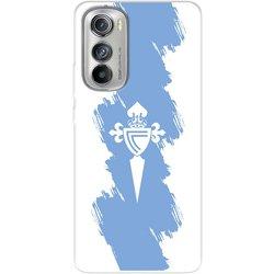 Funda para Motorola edge 30 del RC Celta Escudo Trazo Azul  - Licencia Oficial RC Celta