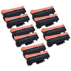 10 toner Compatibles Brother TN2420 XL - CON CHIP - TN-2420 (ALTA CAPACIDAD / JUMBO) Brother MFC L2710DW