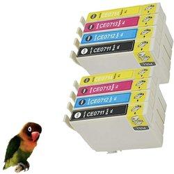 Nucleo Digital Cartuchos de Tinta Epson Compatibles - Pack 8 Unidades