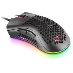 mas gaming ratón mmex 32000dpi 75g rgb black