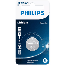 Pilas philips cr2016/01b