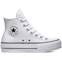 561676C Chuck Taylor All Star Leather Platfor