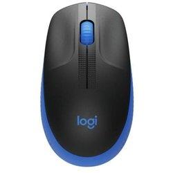 raton logitech inalámbrico m190 azul