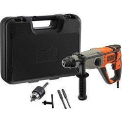 Black & Decker BEHS02K-QS - Martillo SDS-Plus 800W con maletín