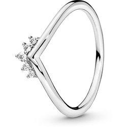 Pandora Joyería Anillo Plata esterlina 198282CZ , para Mujer