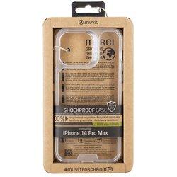 Funda muvit shockproof 2m para apple iphone 14 pro max transparente