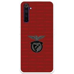 Funda para Realme 6 Pro del Escudo Fondo Granate - Licencia Oficial Benfica