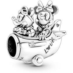 Charm Pandora Avión Mickey y Minnie Mouse de Disney