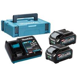 Kit de 2 Baterías 40V 4.0Ah Cargador MAKITA 191J97-1