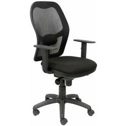 Silla jorquera malla negra asiento